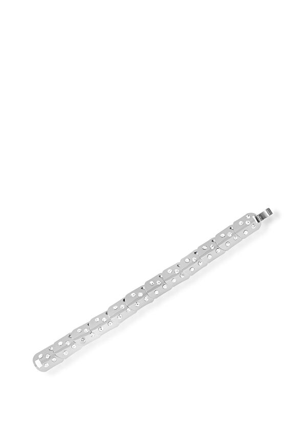 Ninon Heracles Kristal Gümüş Small Bileklik - 1