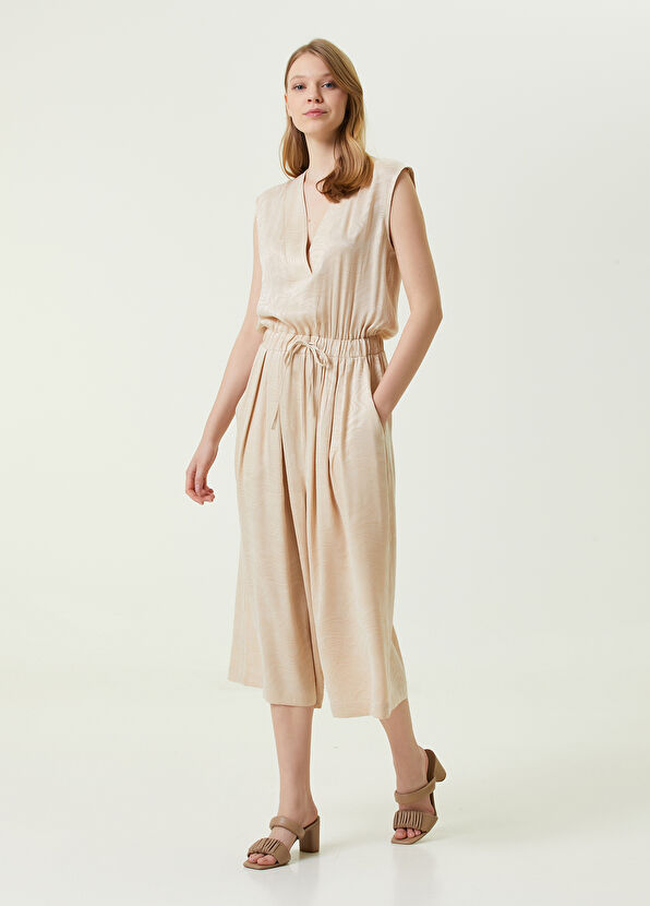 Beymen Club Bej Dalga Jakarlı Tulum - 1