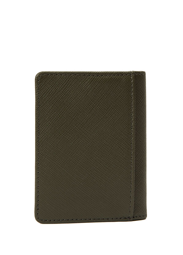 Beymen Club Haki Dokulu Erkek Deri Kartlık - 2