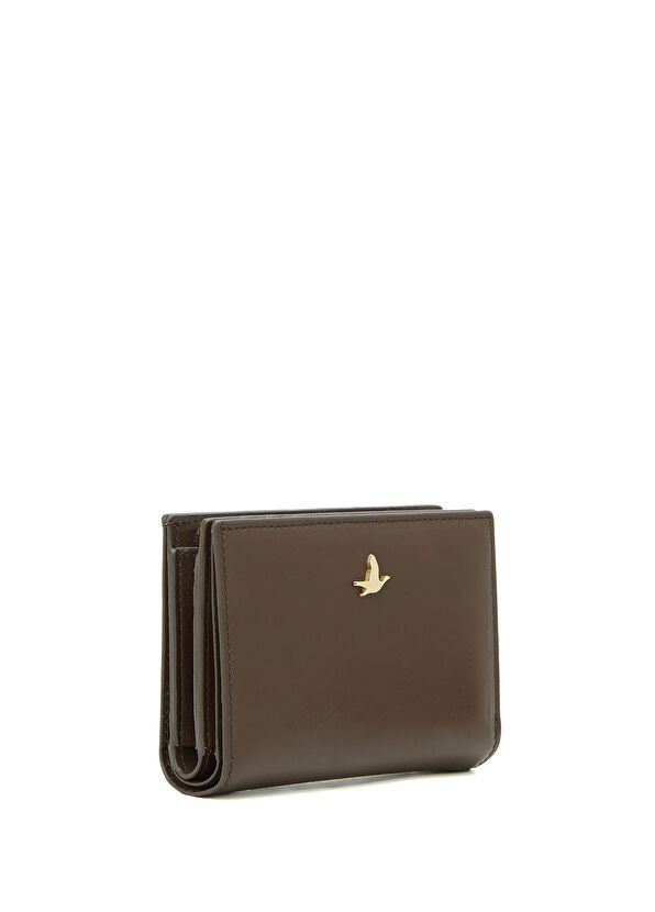 Beymen Club Brown Small Size Women's Leather Wallet - 2