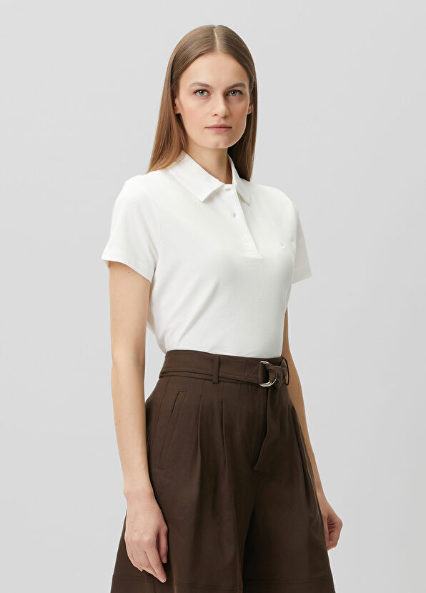 Beymen Club Beyaz Pike Polo T-shirt - 4