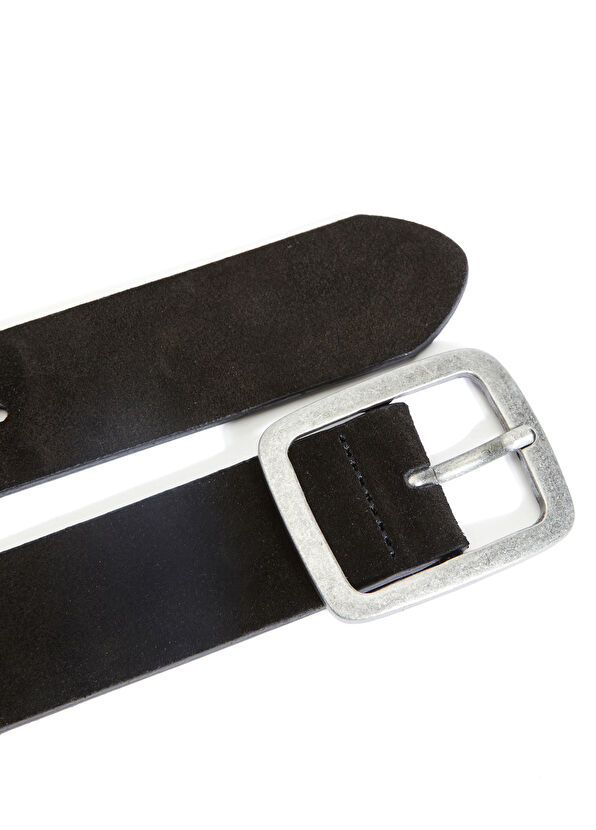 Beymen Club Black Women's Suede Belt - 2