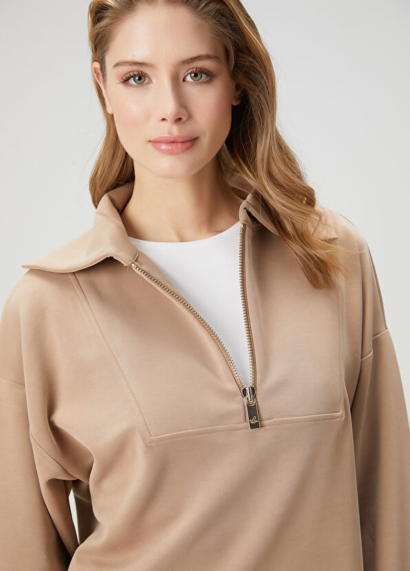 Beymen Club Beige Sweatshirt - 2