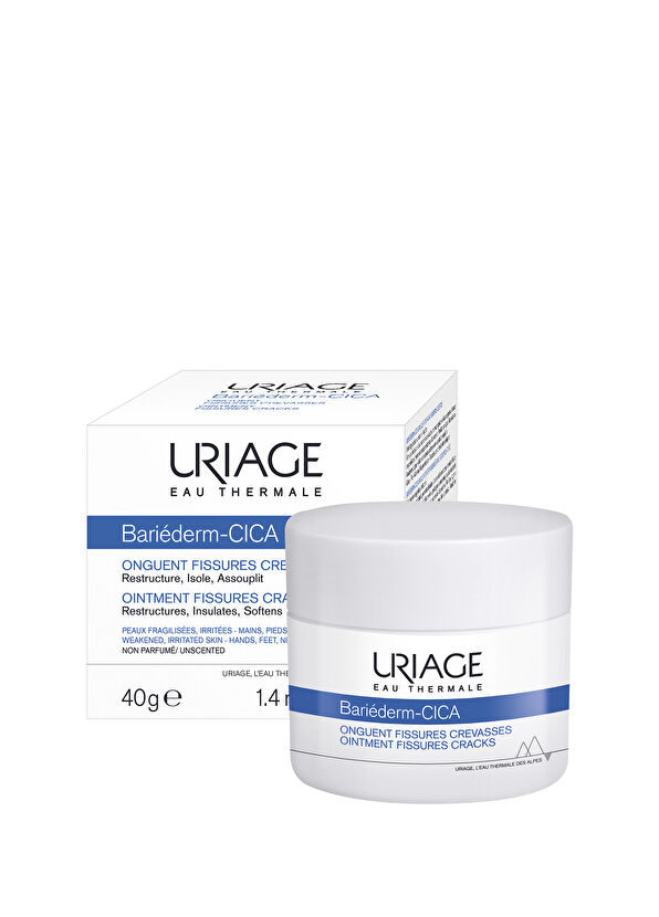 Uriage Bariederm Cica Ointment Yarık ve Çatlaklara Özel Bariyer Kremi 40 ml - 2