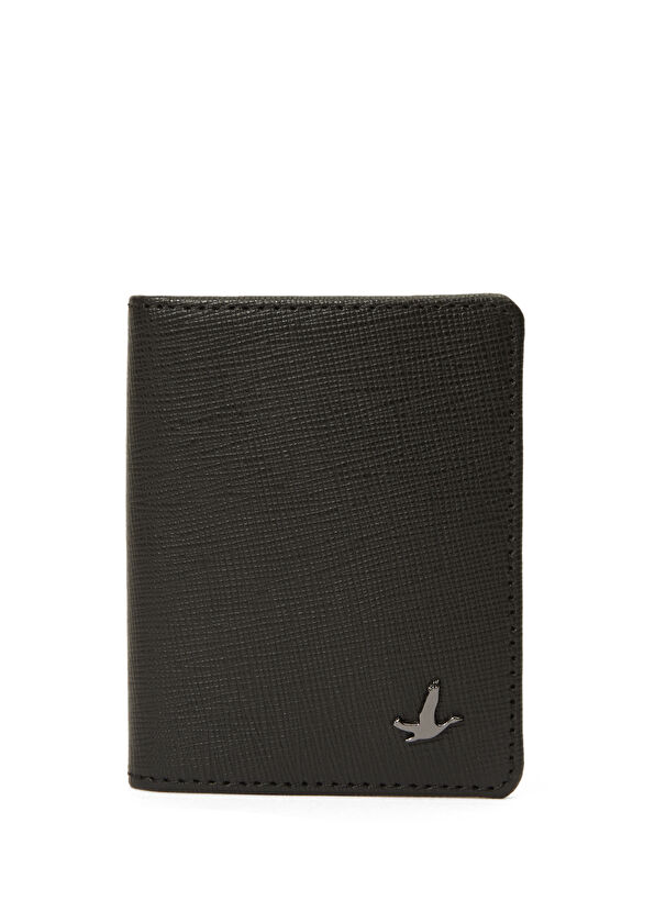 Beymen Club Siyah Dokulu Erkek Deri Kartlık - 1