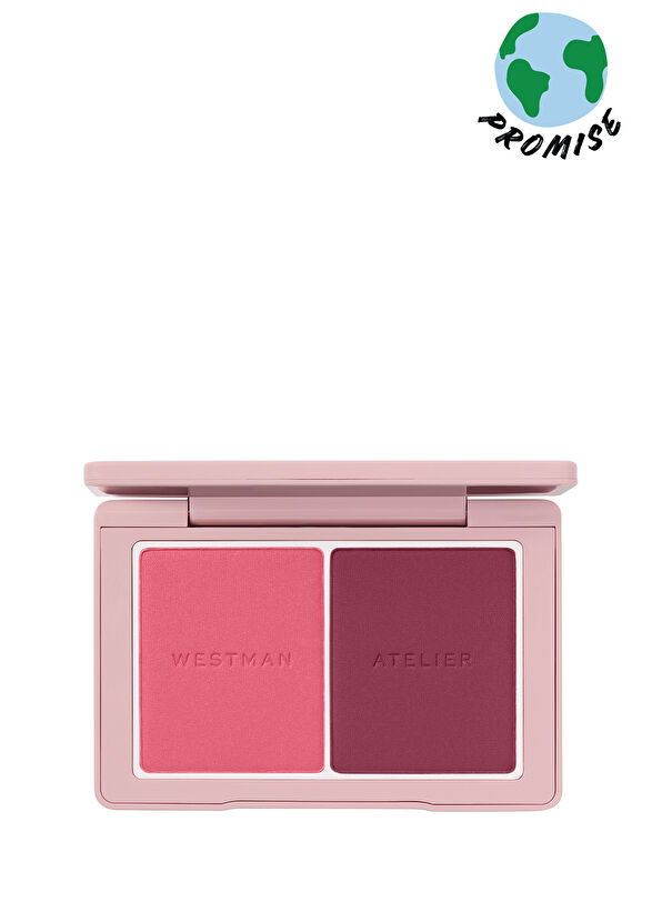 Westman Atelier Baby Cheeks Powder Blush Duo - Fizz Jam - 1