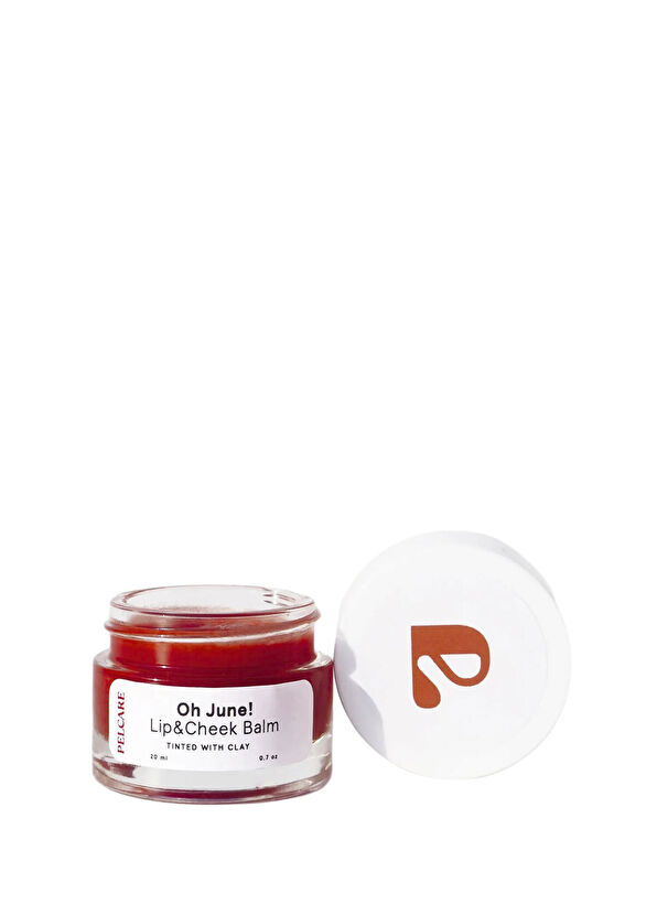 Pelcare Oh June Lip Cheek Balm Pancar ve Kille Renklendirilmiş Doğal Renk Dudak Balmı - 1