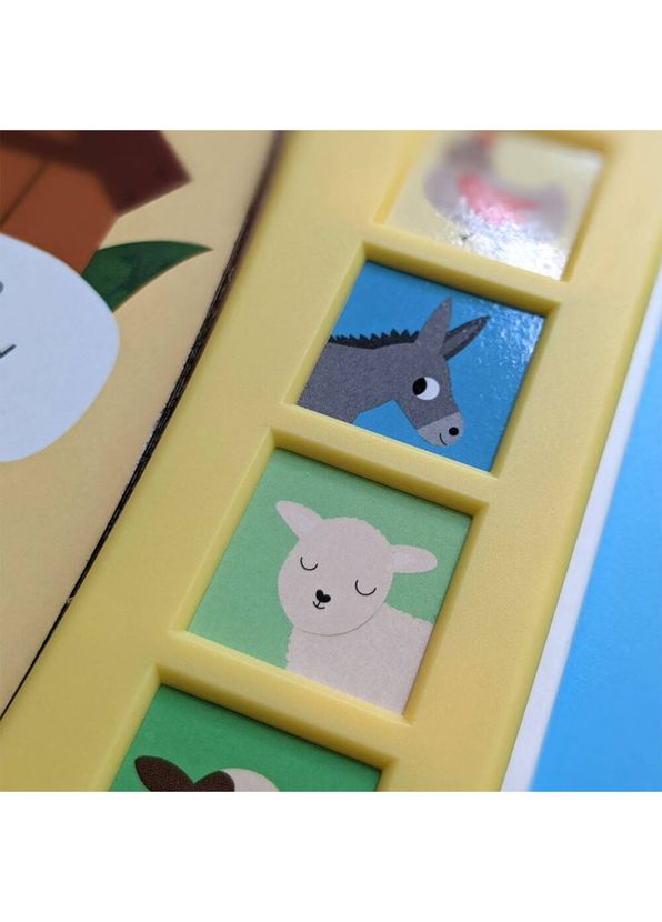 North Parade Publishing - Noisy Farm Childrens 6 Button Sound Book ...
