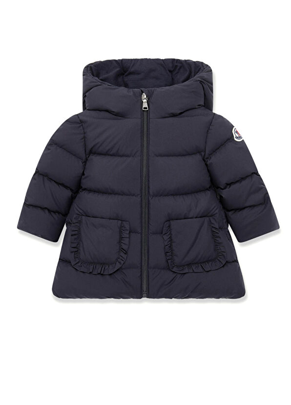 Moncler Lacivert Kız Çocuk Parka - 1