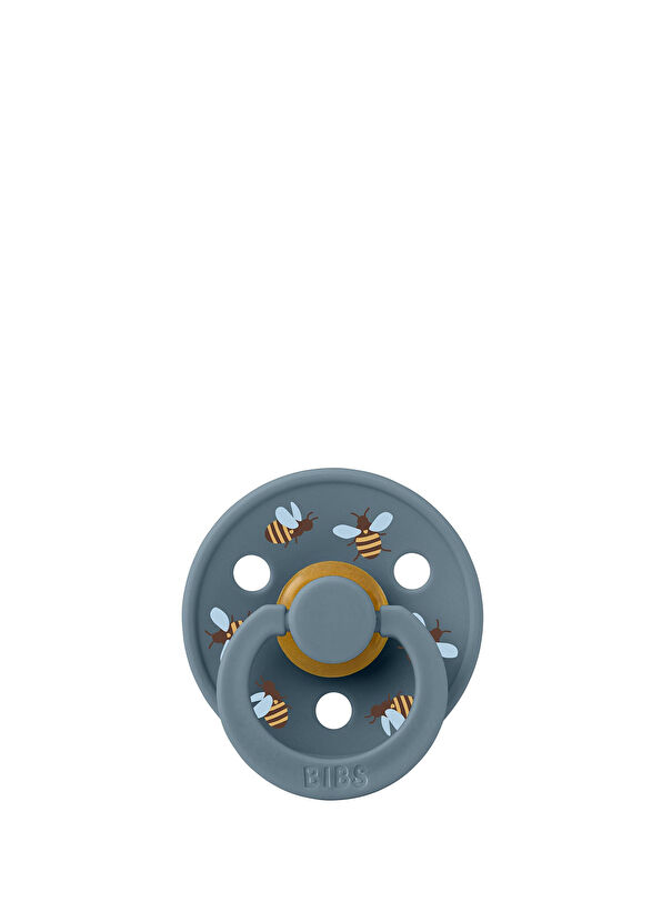 Bibs Studio Colour Bumblebee Friends Petrol 6-18 Ay Kauçuk Emzik - 1
