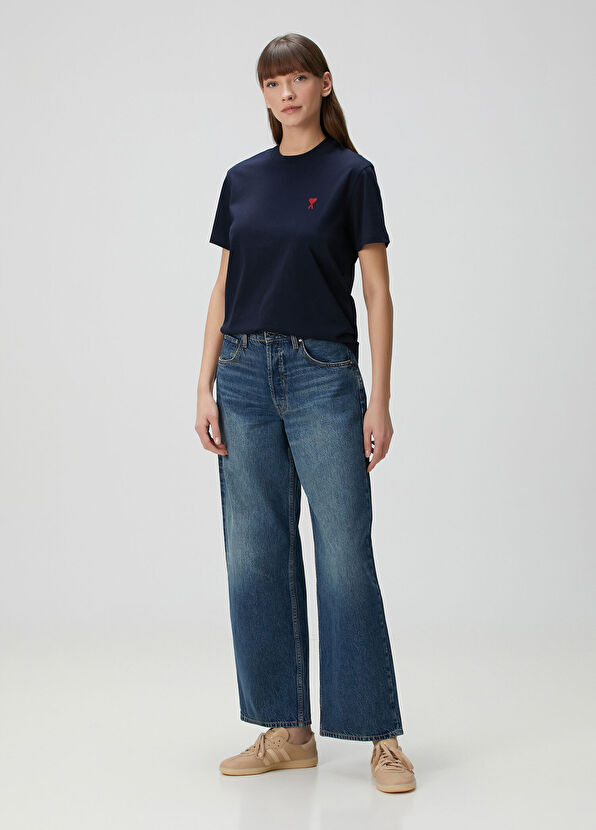 Lacivert T-shirt - Görsel 3