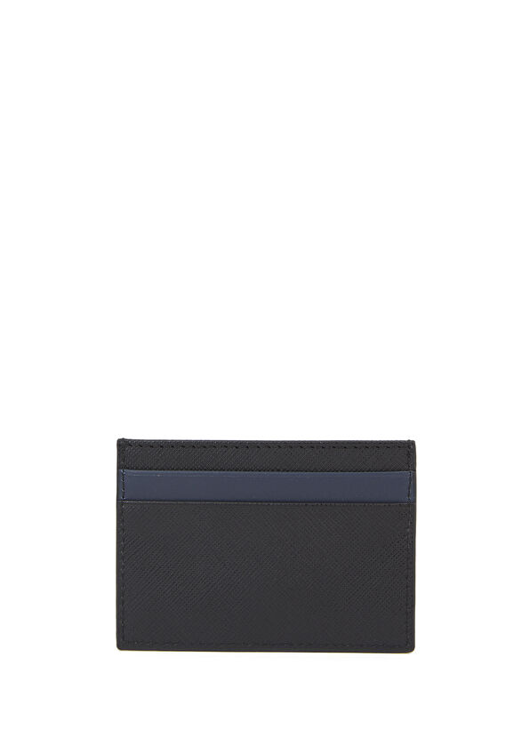 Beymen Club Siyah Lacivert Erkek Deri Kartlık - 1