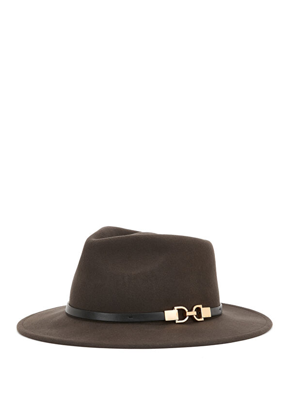 Beymen Club Brown Band Detailed Women's Wool Hat - 2