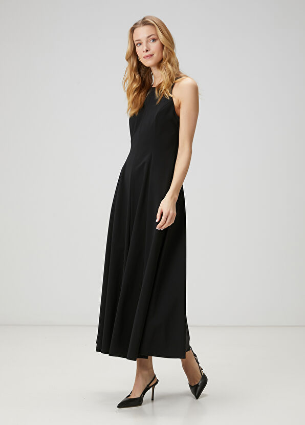 Beymen Club Siyah Maksi Elbise - 3