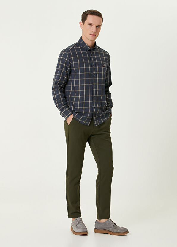 Beymen Club Slim Fit Khaki Chino Pants - 1