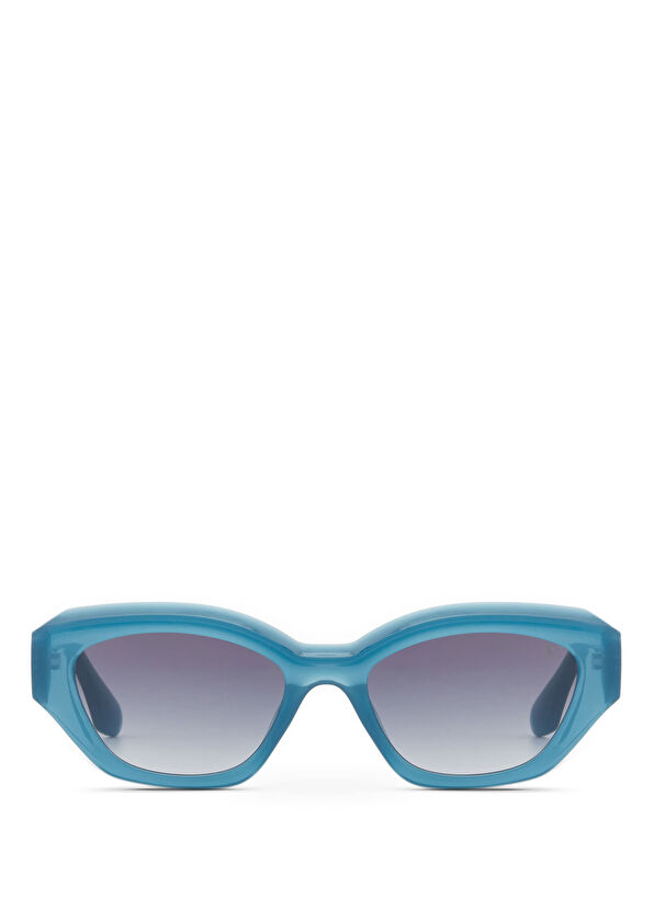 Blancia Milano BC 1294 C4 Mavi Asetat Kadın Güneş Gözlüğü - 1