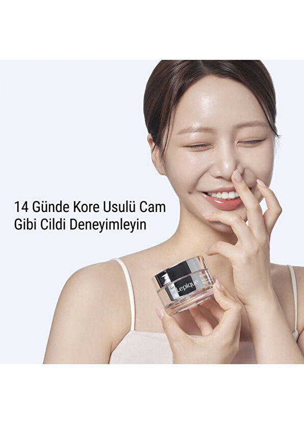 Lepique Glass Skin 14Days Miracle Retinol Night Cream Anti-Wrinkle and Anti-Elasticity Cream Giving the Appearance of Glass Skin 50 ml - 2