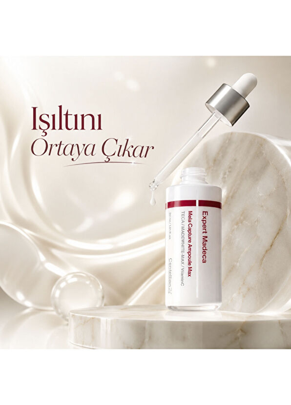Centellian24 Expert Madeca Mela Capture Ampoule Max Aydınlatıcı Cilt Serumu 30 ml - 3