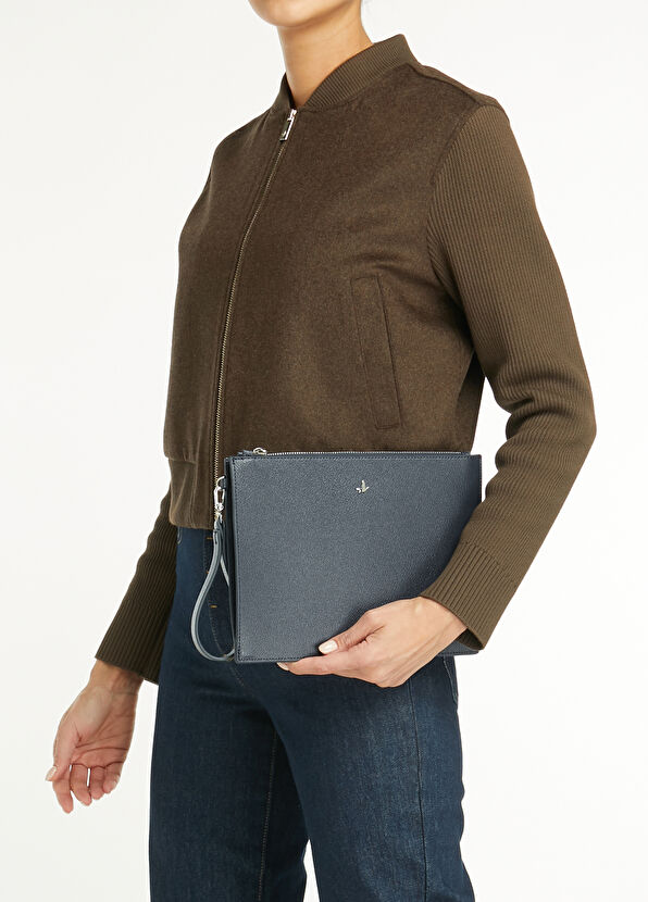 Beymen Club Lacivert Kadın El Portföyü - 2