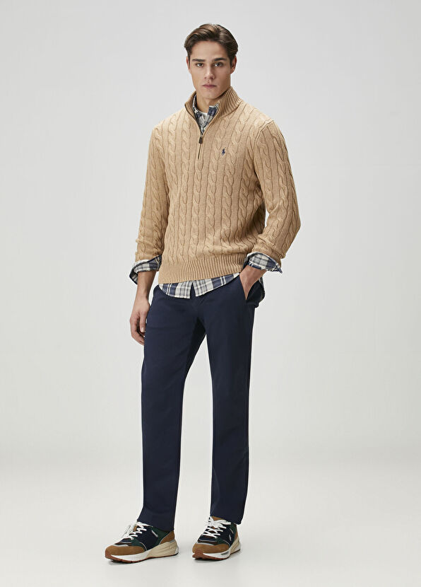 Taba Örgü Dokulu Kazak - Görsel 4