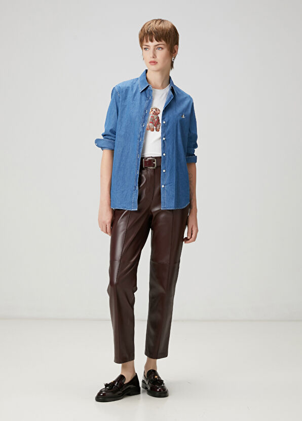 Beymen Club Kırık Beyaz Taşlı Köpek Baskılı T-shirt - 2