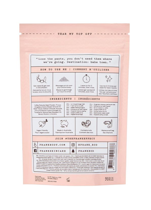 Frank Body Frank Body Original Coffee Scrub Coffee Body Scrub 100 gr - 2