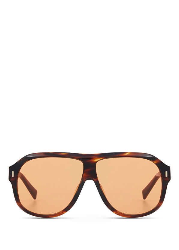 HM 1669 C4 Havana Asetat Unisex Güneş Gözlüğü - Görsel 3