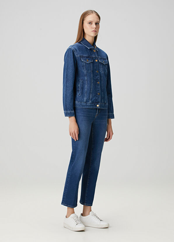 Beymen Club Dark Blue Denim Jacket - 2