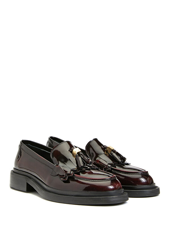 Beymen Club Bordo Kadın Deri Loafer - 2