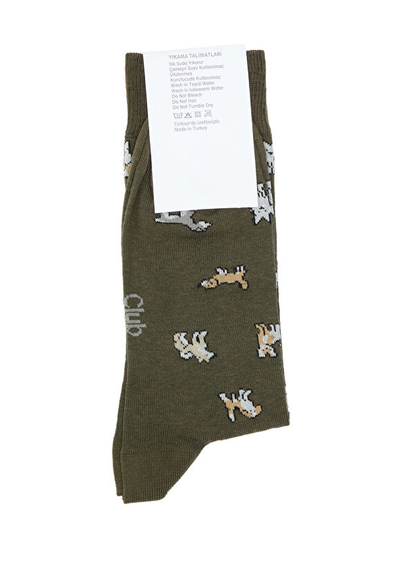 Beymen Club Khaki Men's Socks - 2