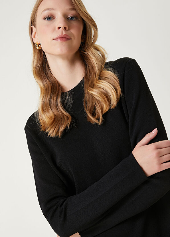 Beymen Club Siyah Yanı Yırtmaçlı Basic Kazak - 2