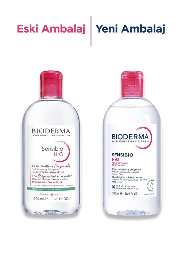 Bioderma Sensibio H2O Cleanser for Sensitive Skins 500 ml - 2