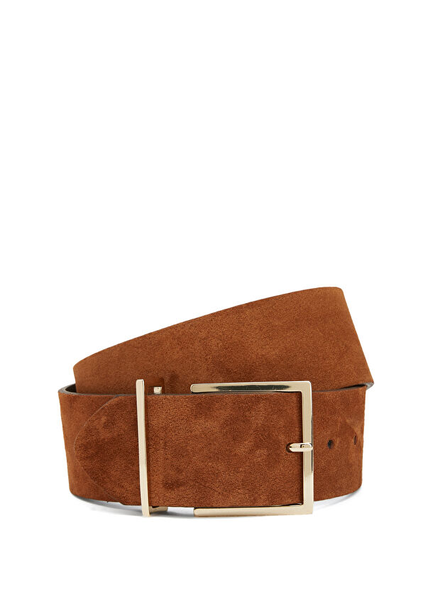 Beymen Club Taba Kadın Deri Kemer - 1