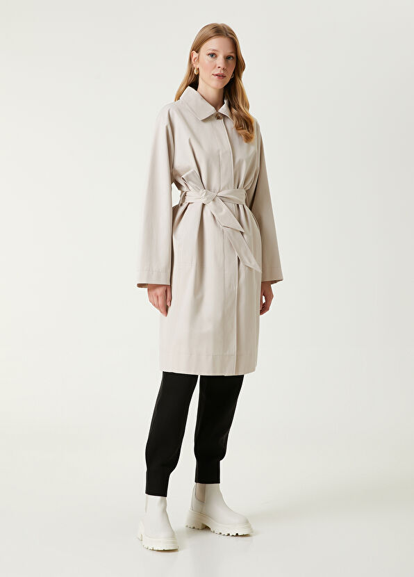 Beymen Club Beige Trench Coat - 1