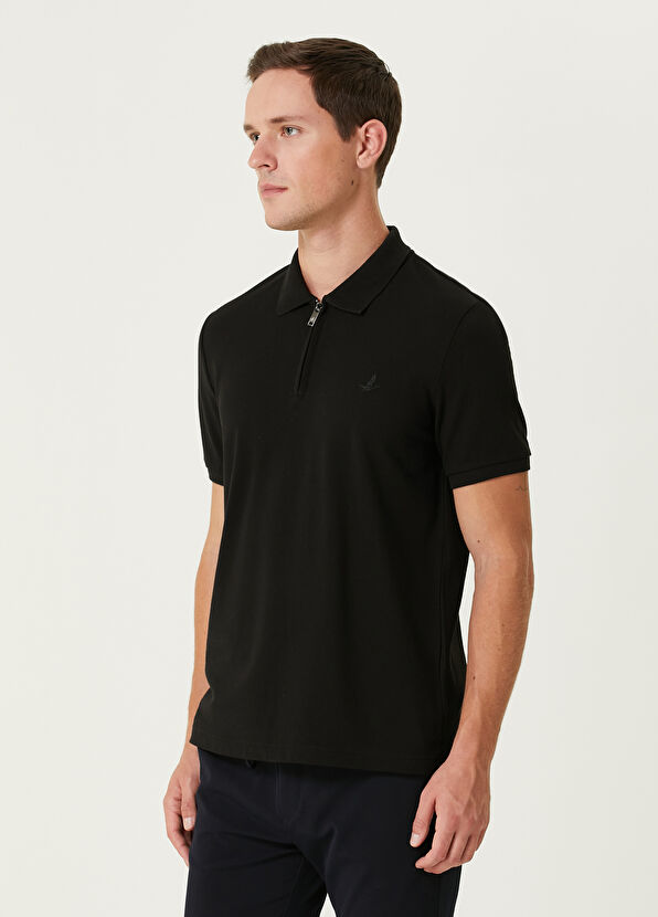 Beymen Club Comfort Fit Siyah Polo Yaka T-shirt - 2