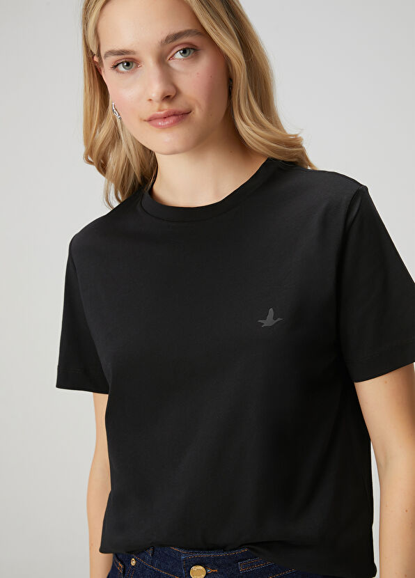 Beymen Club Siyah Basic T-shirt - 2