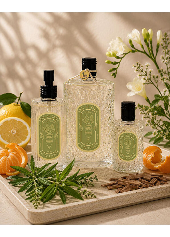 Soul of Caria Lemongrass Artisan Kolonya 200 ml - 4