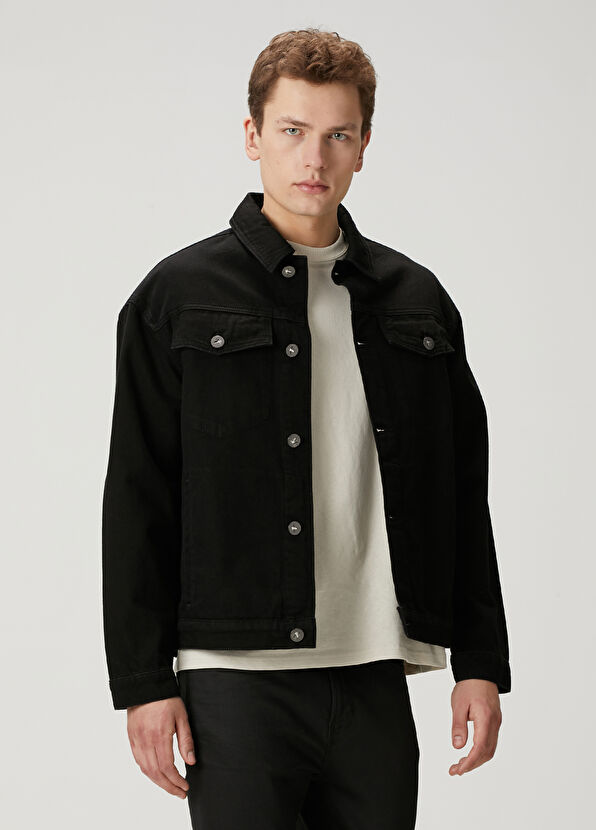 Beymen Club Black Denim Jacket - 2