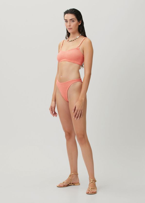 Hunza G Phoebe Salmon Bikini Set - 1