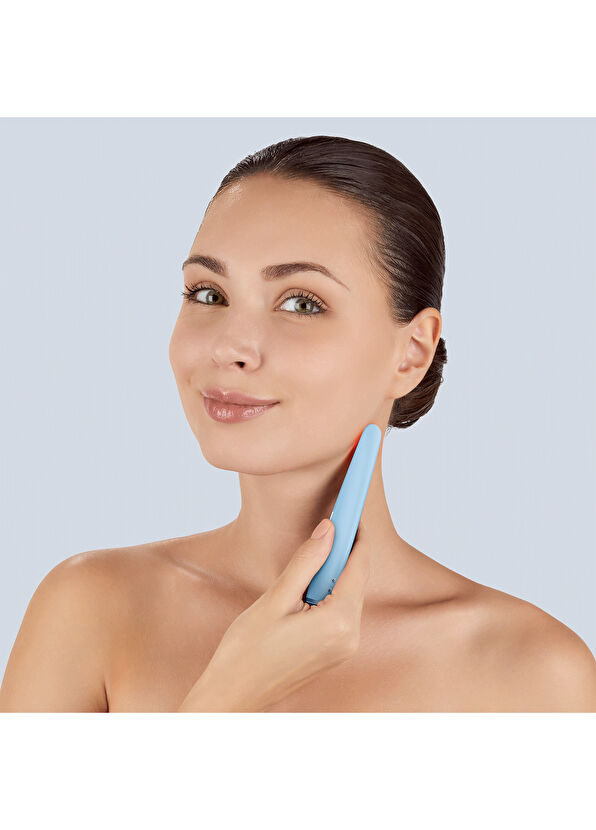 Geske Skin Firming Wand Aquamarine Titreşimli Kırmızı Led Terapili Sıkılaştırıcı Yüz Bakım Cihazı - 3