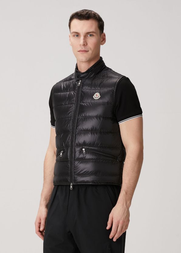 Moncler Black Puff Vest - 1