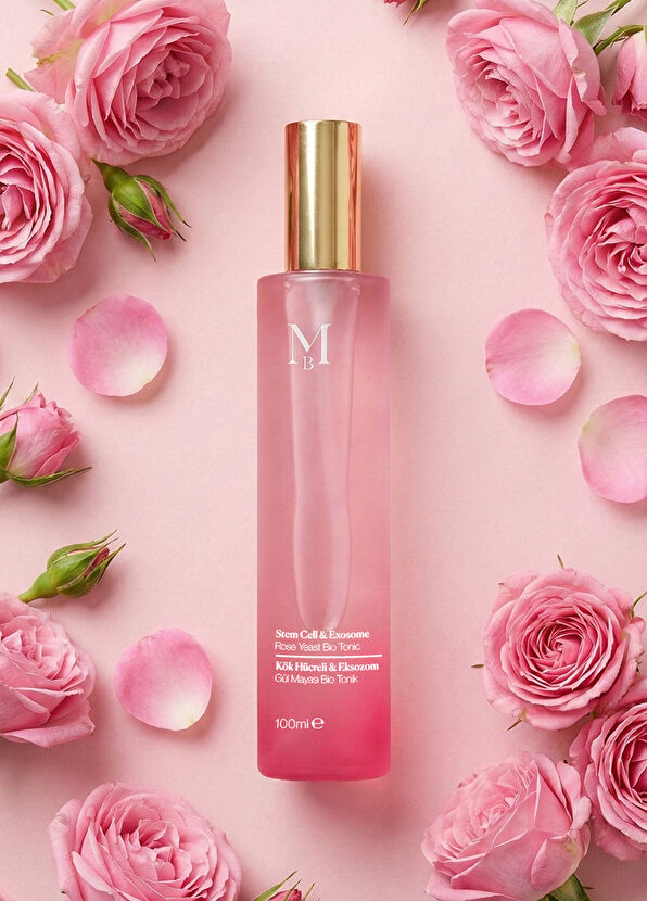 Misbahçe Firming and Anti-Blemish Rose Stem Cell & Exosome Rose Yeast Bio Tonic 100 mL - 4