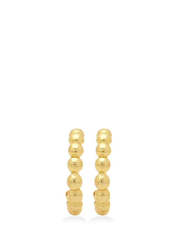 Beymen Club Top Sıralı Kadın Halka Küpe - 1