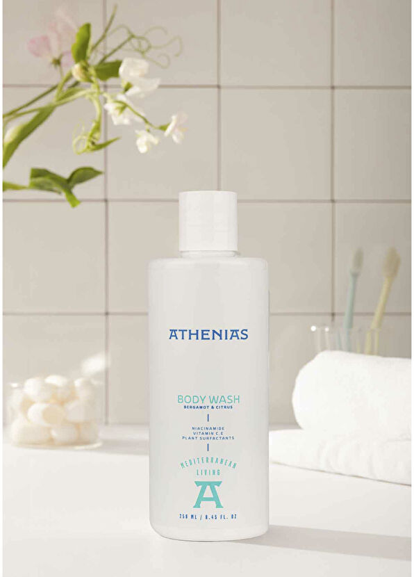 Athenias Niacinamide E Ve C Vitamini İçeren Nemlendirici Duş Jeli 250 ml - 4