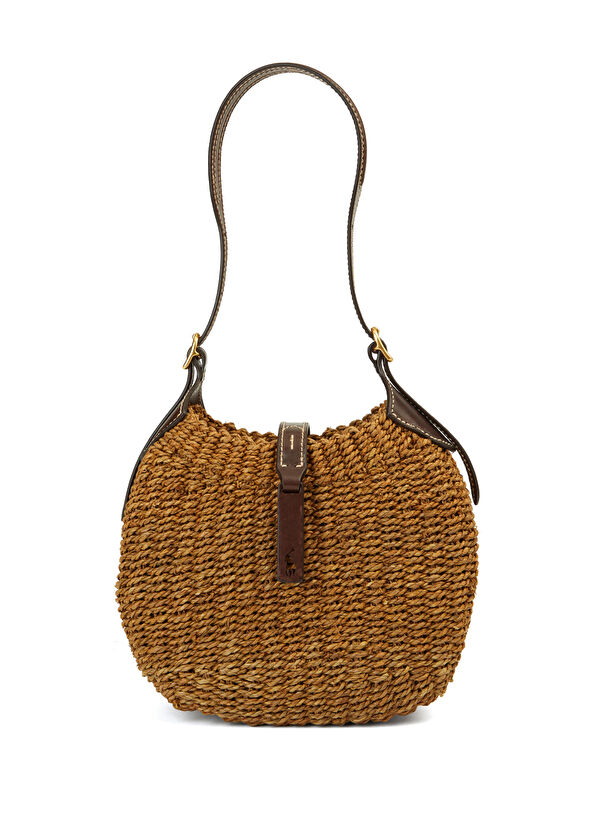 Polo Ralph Lauren Kahverengi Kadın Rafya Çanta - 1