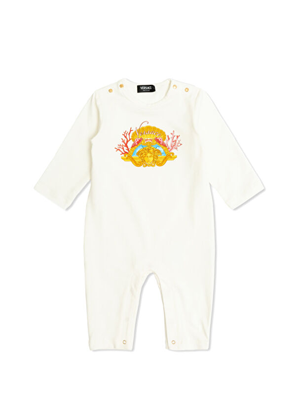 Versace White Children's Jumpsuit - 1