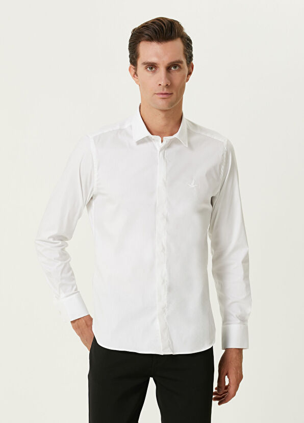Beymen Club Slim Fit White Shirt - 1