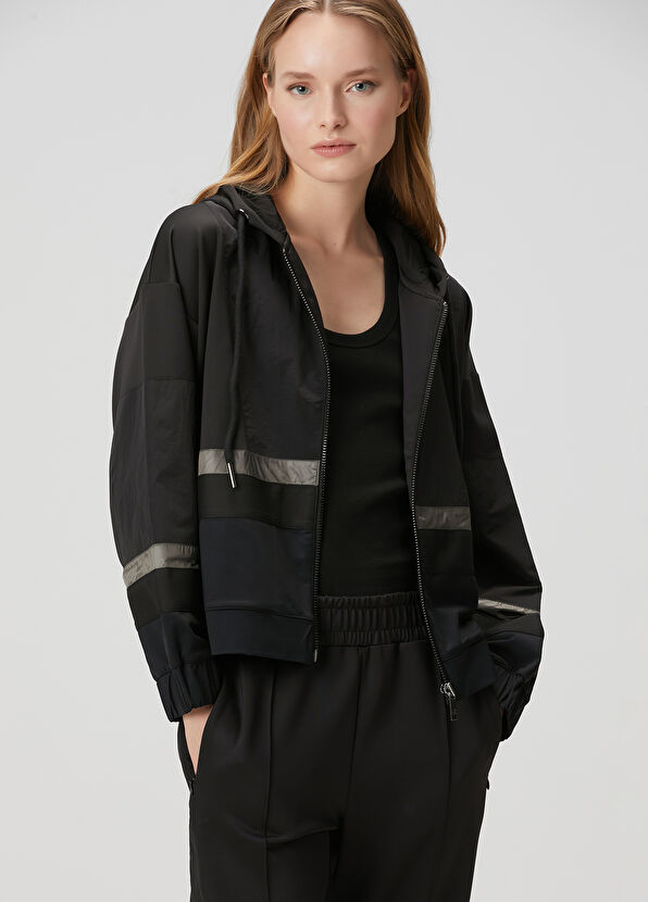 Beymen Club Black Hooded Sweatshirt - 1