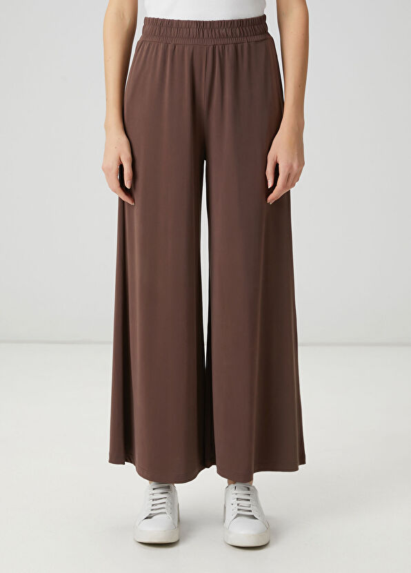 Beymen Club Kahverengi Geniş Paça Modal Jogger Pantolon - 2