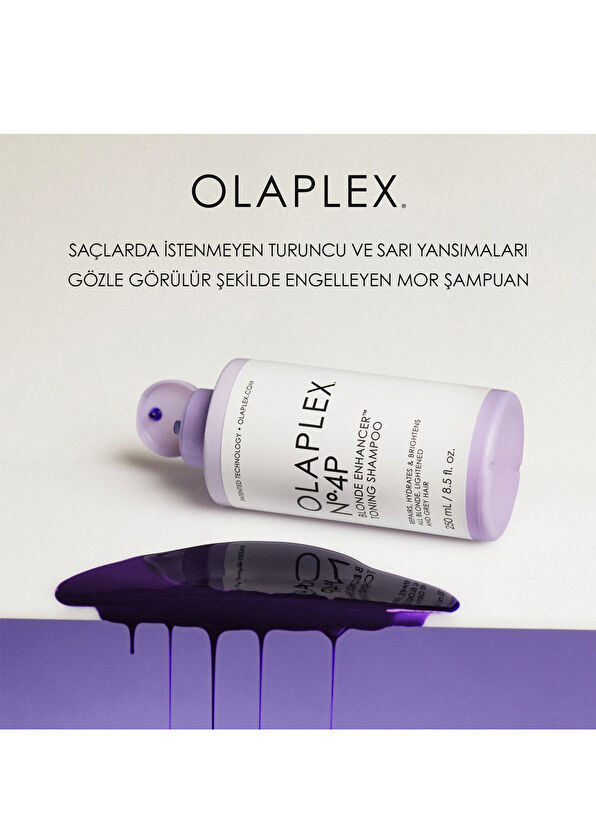 Olaplex Olaplex No4P Blonde Enhancer Toning Shampoo - 2